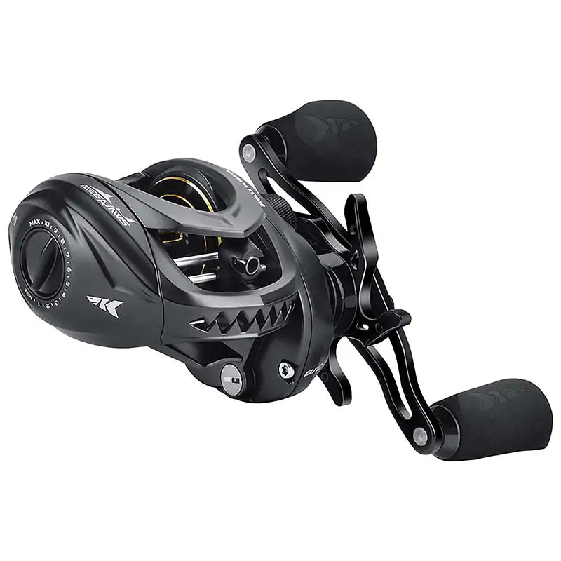 baitcasting reel that built like spinning reel Lew's Custom Pro Baitcast - Left every GX reel is crafted on a rigid one KastKing MegaJaws Elite Baitcasting Reel