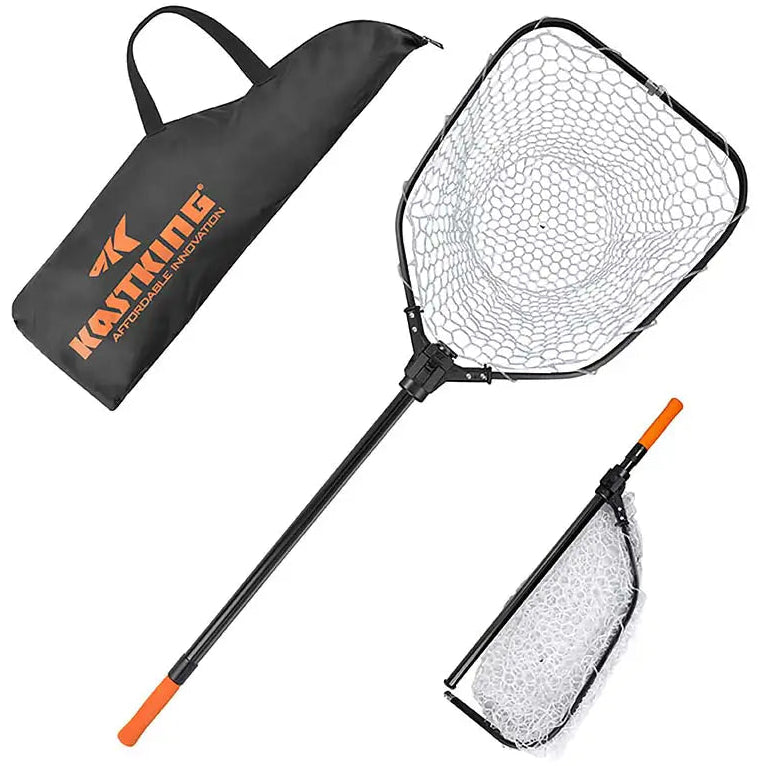 KastKing Brutus Folding Extendable Landing Net - 53-75"