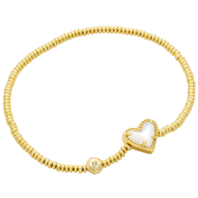 Kendra Scott Ari Heart Stretch Bracelet