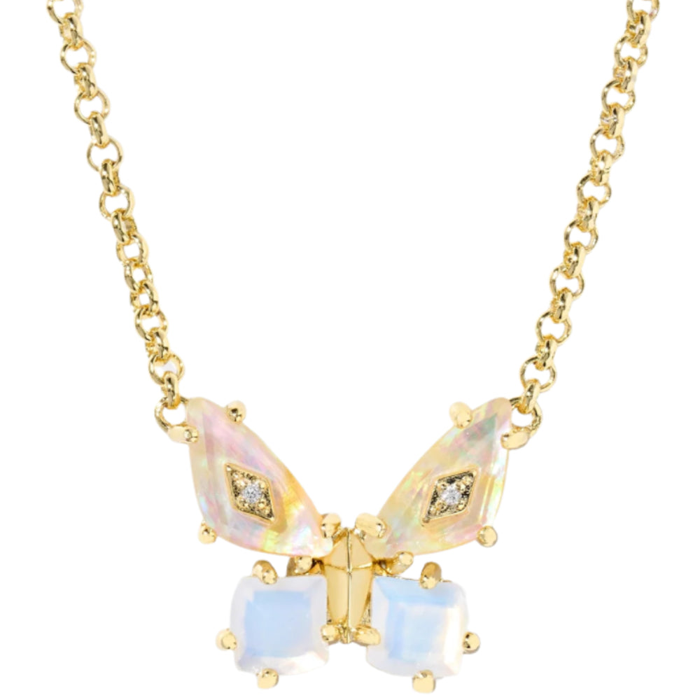 Kendra Scott Bianca Butterfly Short Pendant Necklace