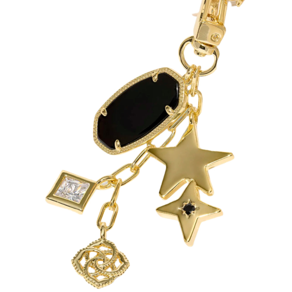 Kendra Scott Gold & Crystal Game Day Bag Charm