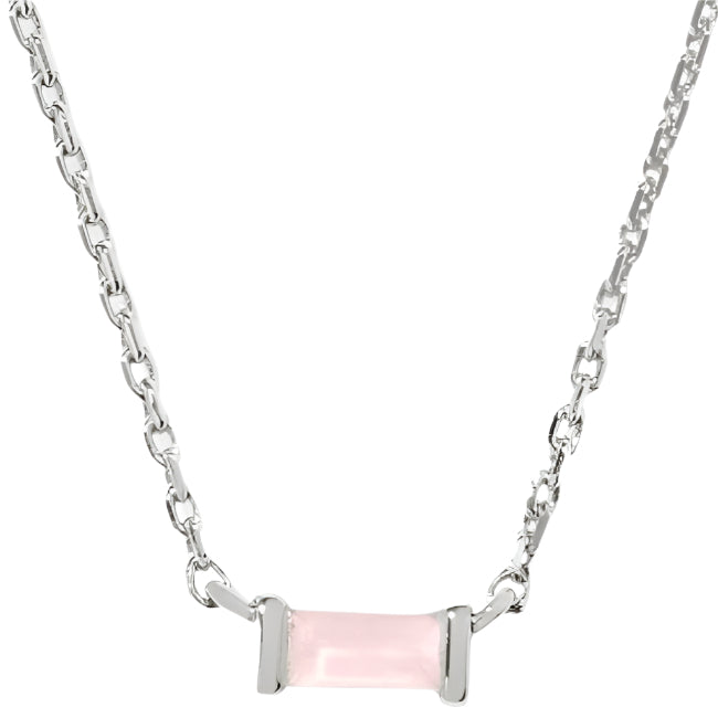 Kendra Scott Juliette Rose Quartz Pendant Necklace