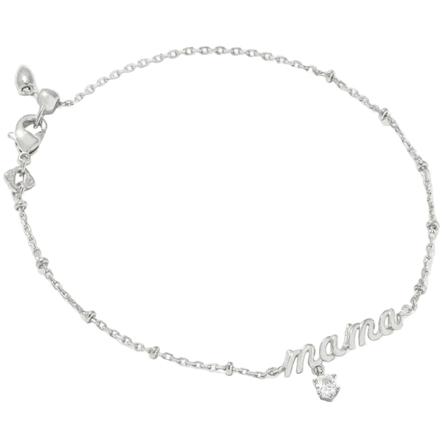 Kendra Scott "Mama" Script Crystal Bracelet