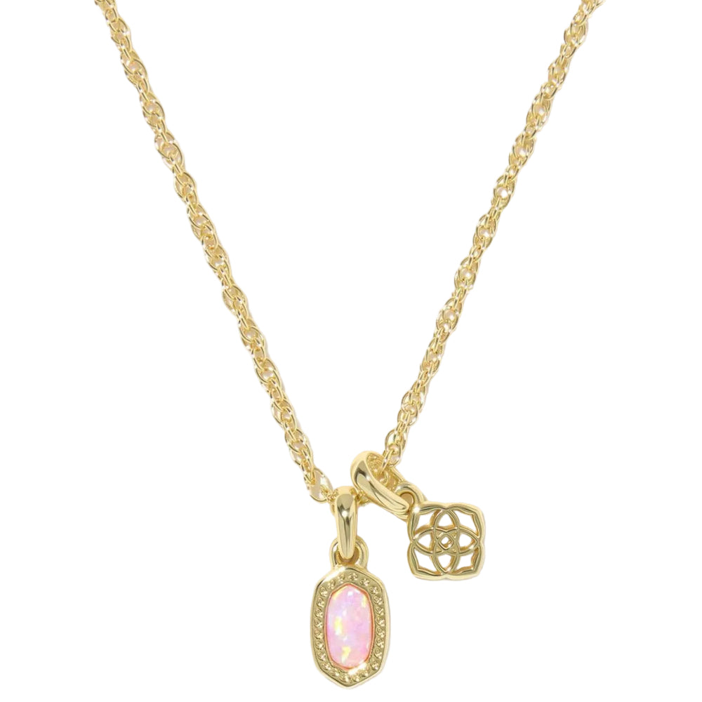 Kendra Scott Mini Elisa Dira Gold Necklace