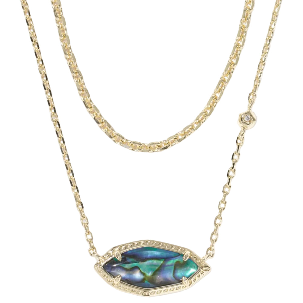 Kendra Scott Ophelia Gold Multi Strand Necklace
