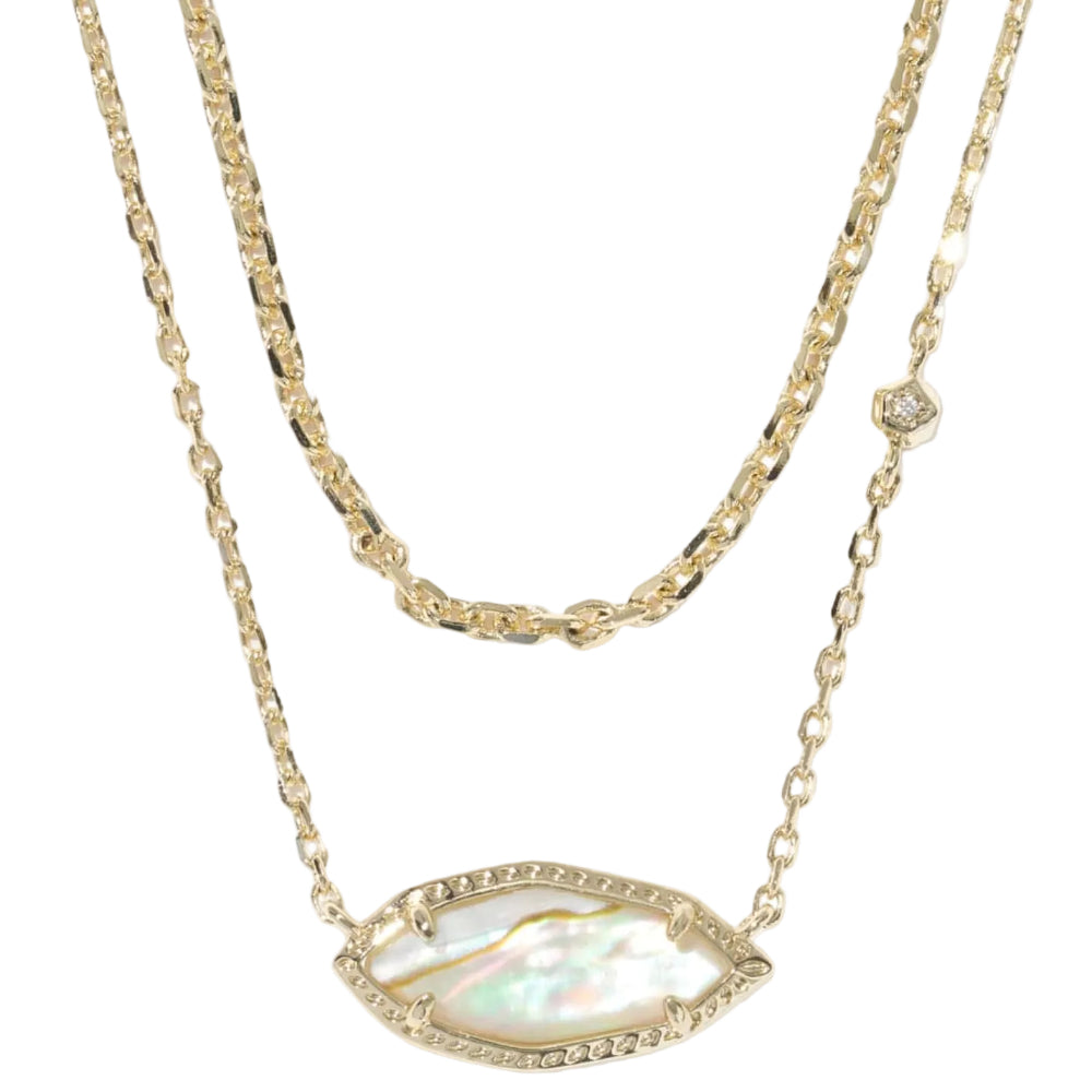 Kendra Scott Ophelia Gold Multi Strand Necklace