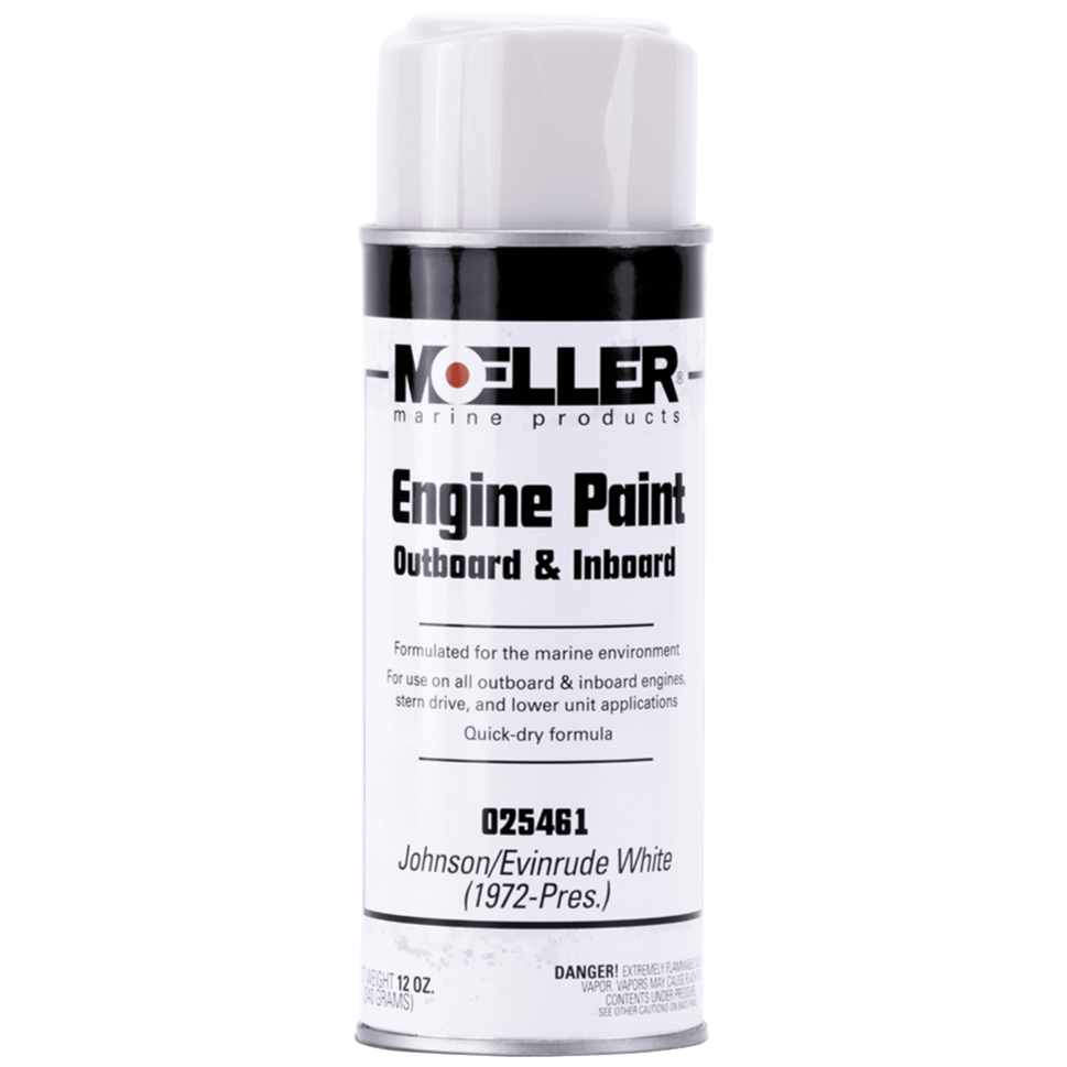 Moeller Outboard/Inboard Engine Paint - 12 oz.