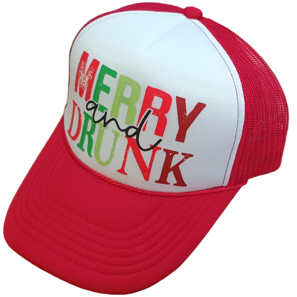 Vibes Hat Co. Holiday Foam-Backed Mesh Trucker Hats