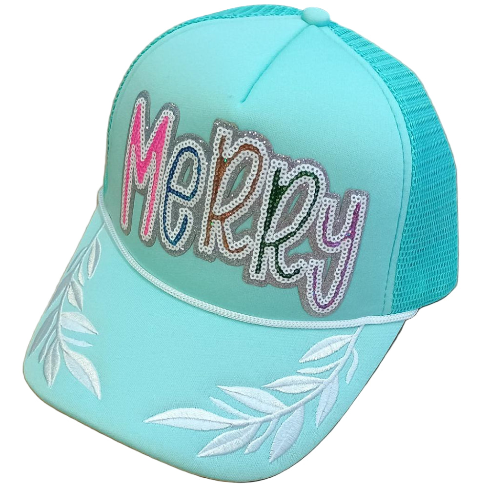 Vibes Hat Co. Holiday Foam-Backed Mesh Trucker Hats