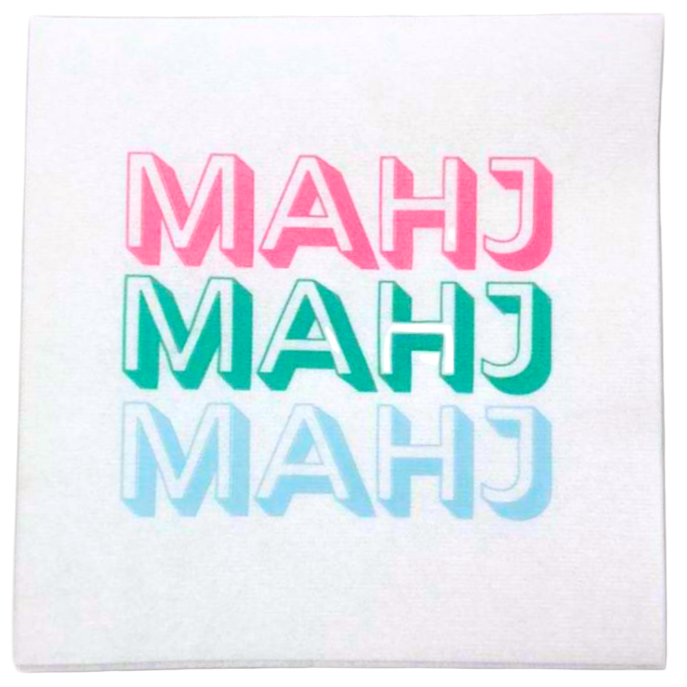 My Fair Mahjong Premium Cocktail Napkins - 25 & 50 pc.