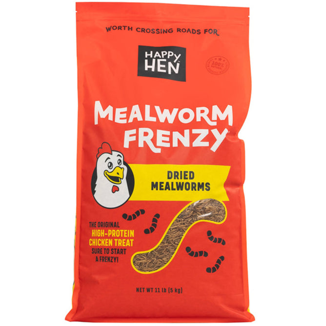 Happy Hen Mealworm Frenzy Chicken Treats - 3.5 oz. to 11 lb.