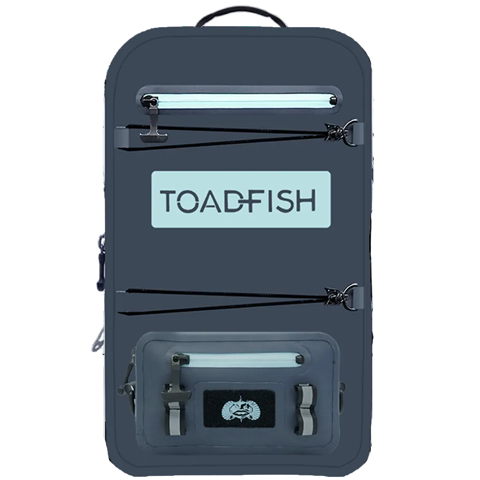 Toadfish Reinforced Waterproof Boating Backpack & Pouch