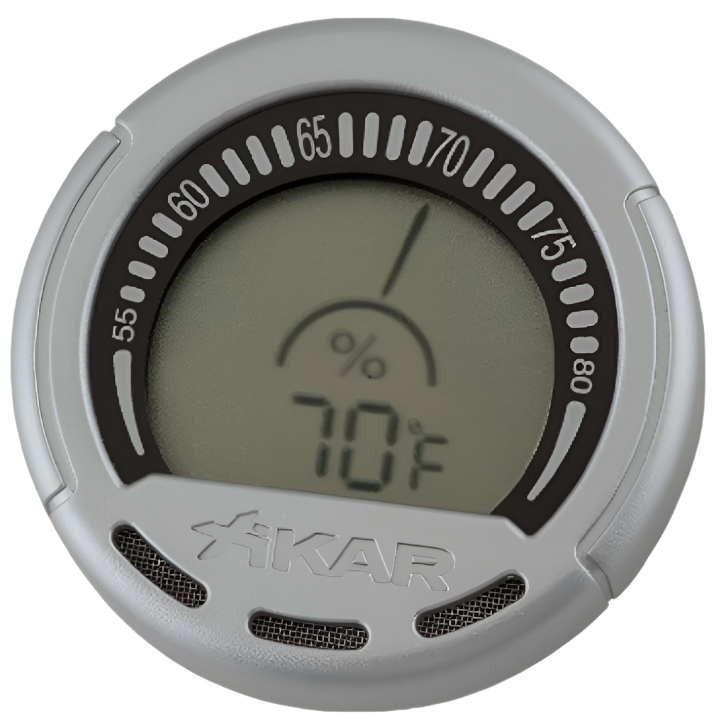 Xikar PuroTemp Digital Hygrometer Gauge