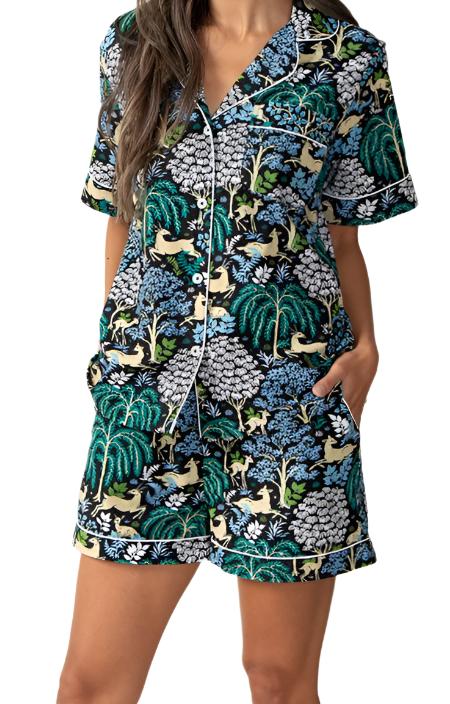 Printfresh Dashing Deer Short Pajama Set
