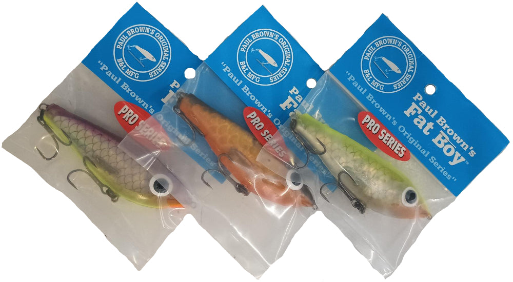 Paul Brown's Fat Boy Pro Suspending Soft Lures - 4