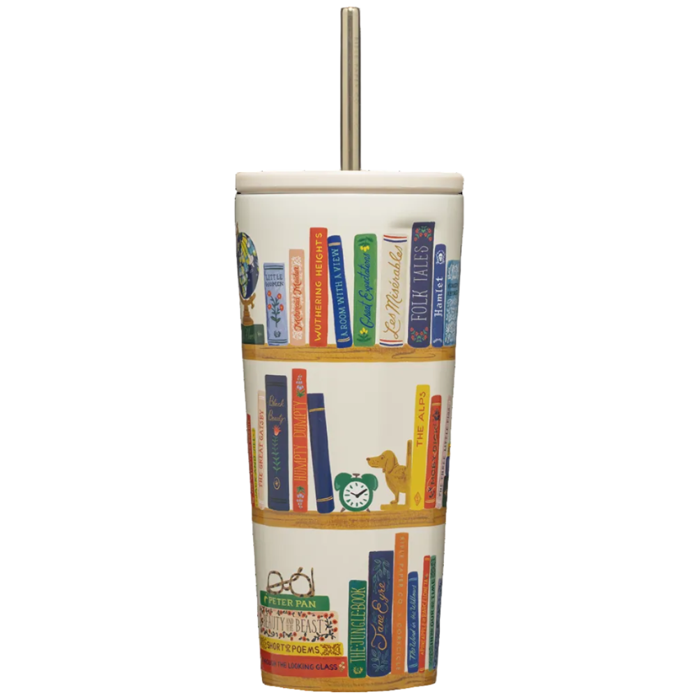 Corkcicle Insulated "Cold Cup" w/ Stainless Steel Straw - 24 oz.