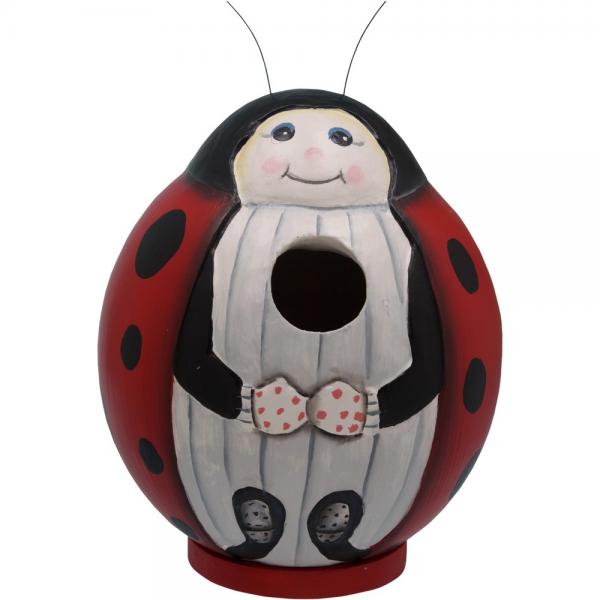 Songbird Handcarved Wooden Gord-O Birdhouses