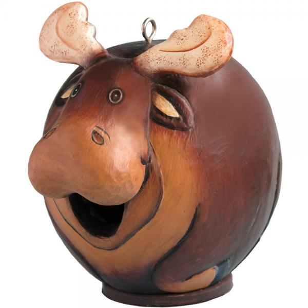 Songbird Handcarved Wooden Gord-O Birdhouses