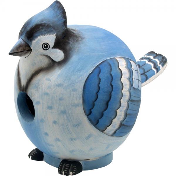 Songbird Handcarved Wooden Gord-O Birdhouses