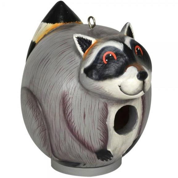 Songbird Handcarved Wooden Gord-O Birdhouses