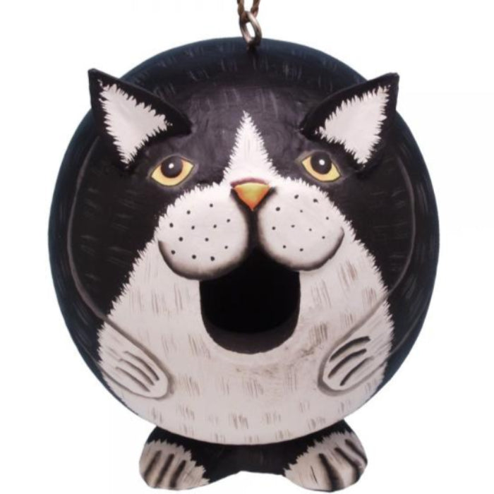 Songbird Handcarved Wooden Gord-O Birdhouses