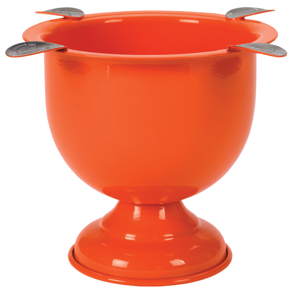 Stinky Pressed Metal 4-Cigar Standing Ashtray