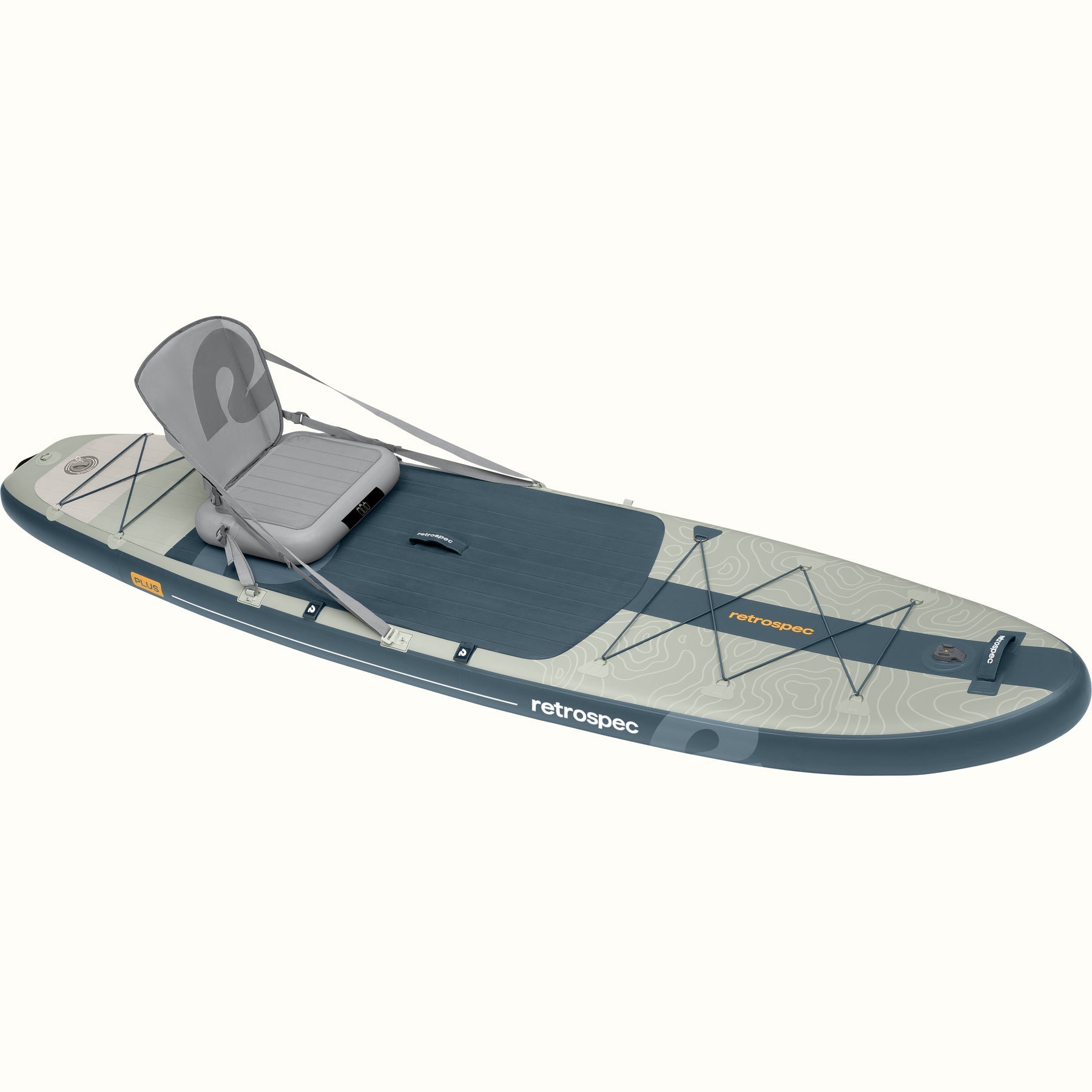 Retrospec Weekender PLUS 2 Inflatable Paddle Board Kit - 10.5'