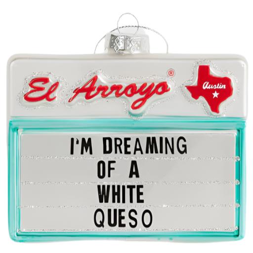 El Arroyo Restaurant Roadside Sign Ornaments
