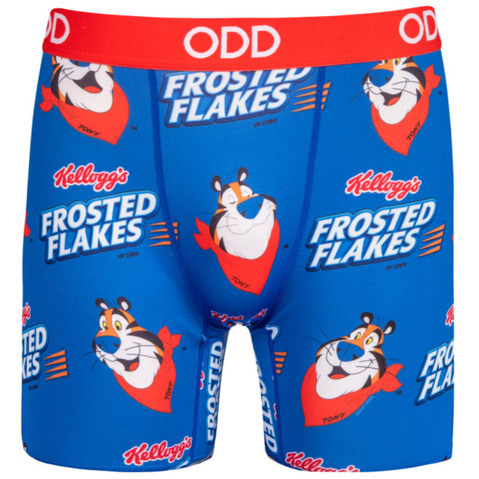 Odd Sox Men's Novelty Boxer Briefs (Breakfast Foods)