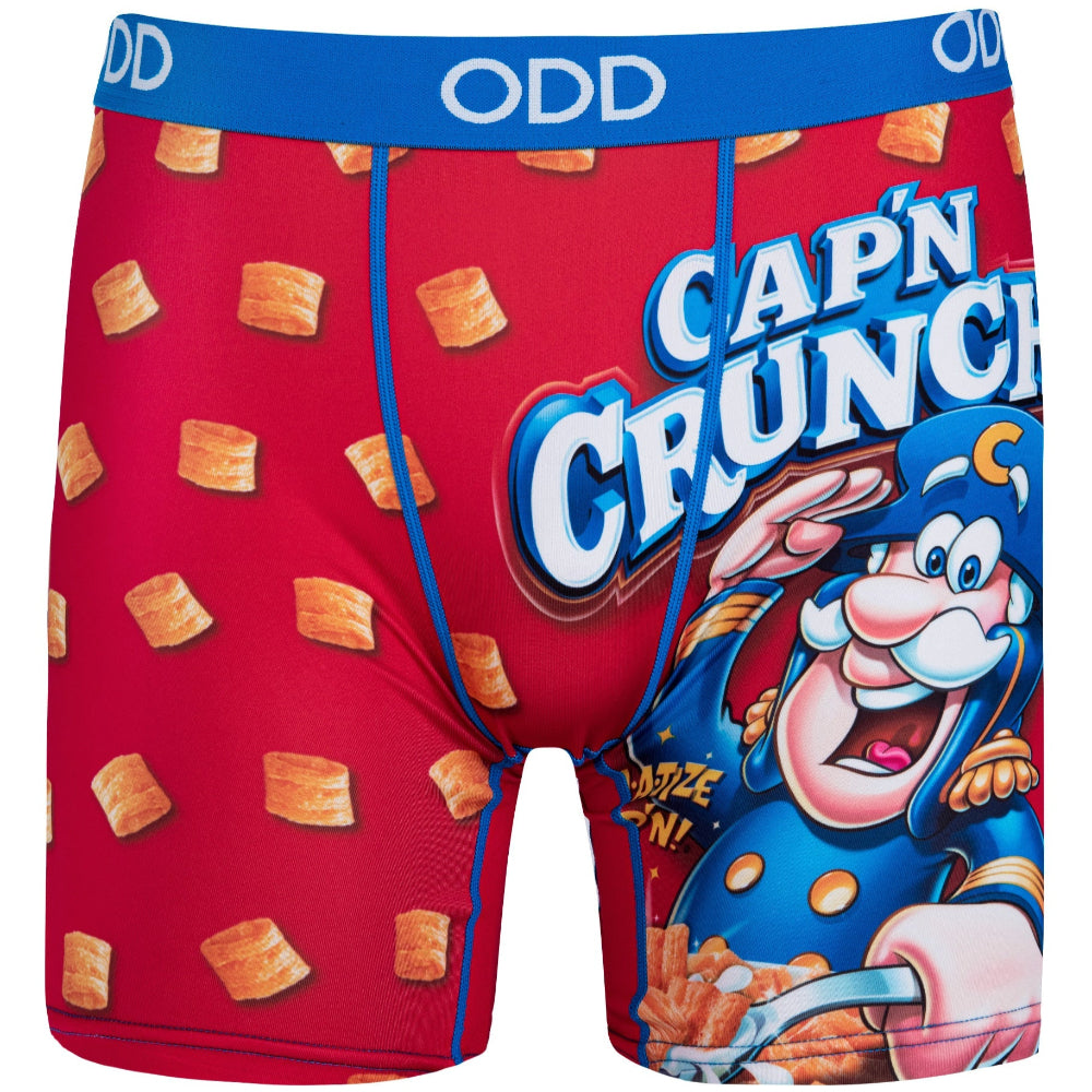 Odd Sox Men's Novelty Boxer Briefs (Breakfast Foods)
