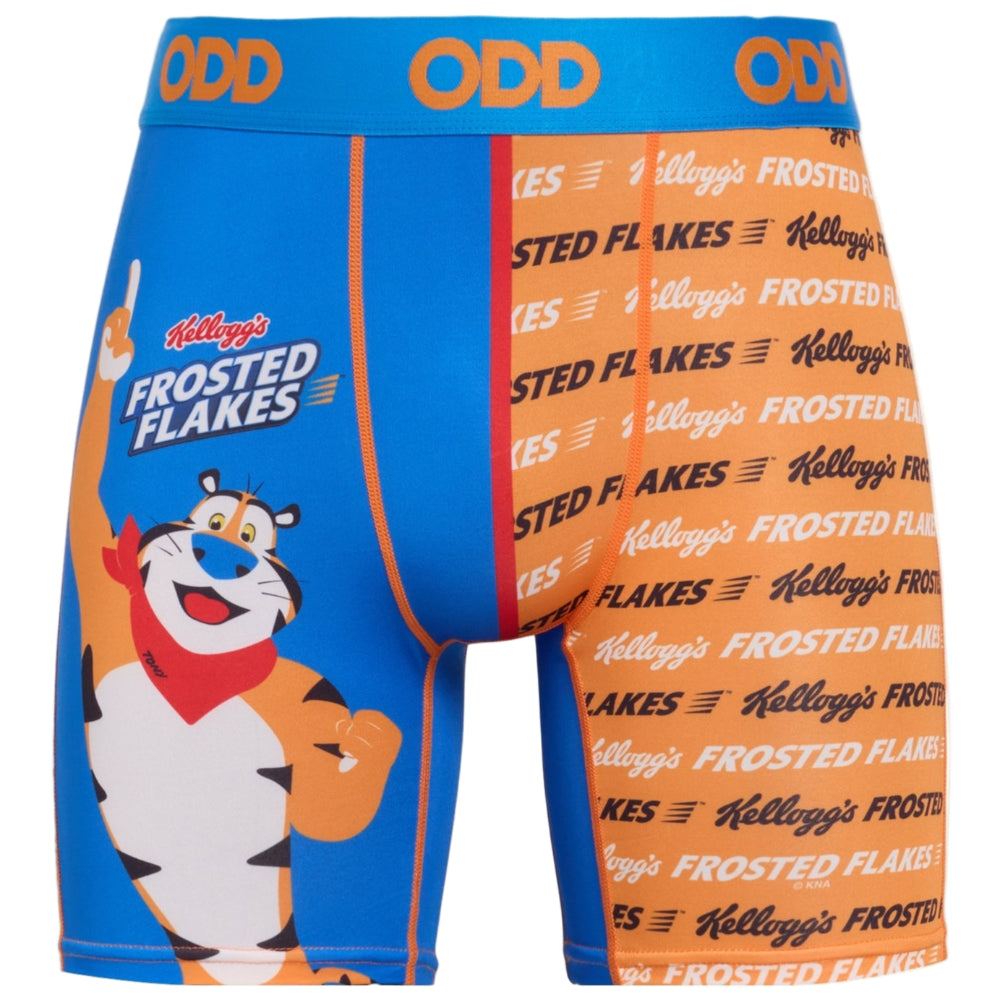Odd Sox Men's Novelty Boxer Briefs (Breakfast Foods)