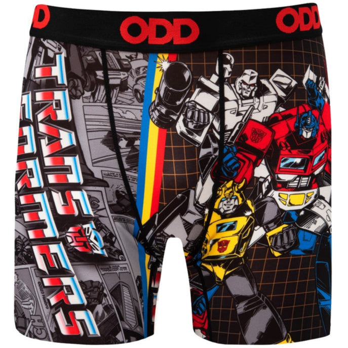 Odd Sox Men's Novelty Boxer Briefs (Cartoons)