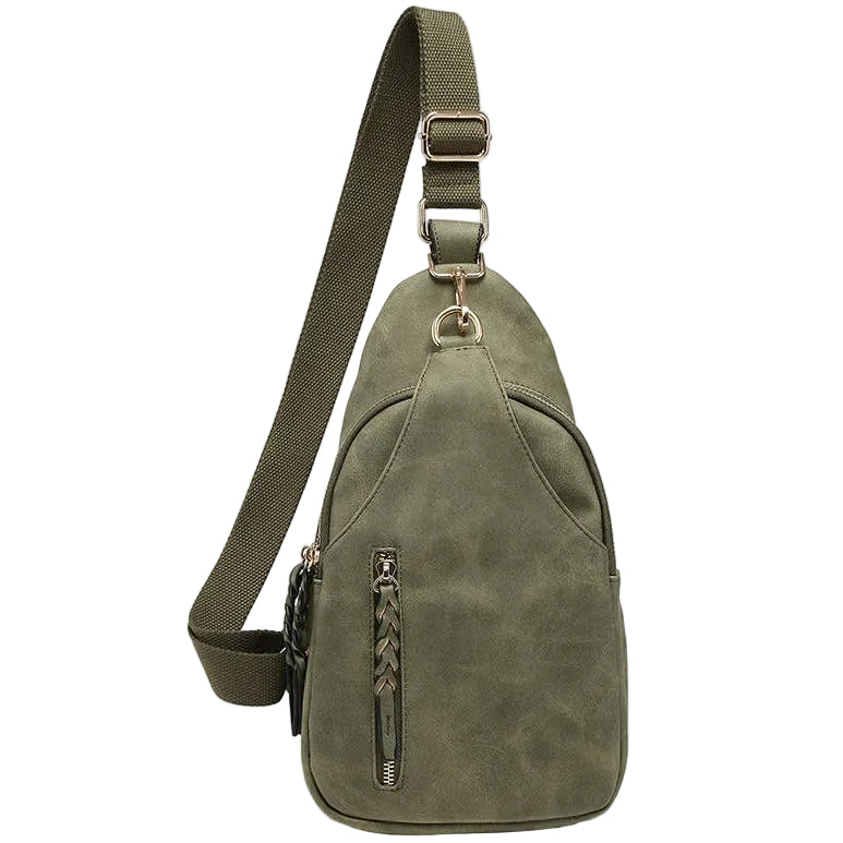 Jen & Co. Nikki Vegan Leather Crossbody Sling Bag