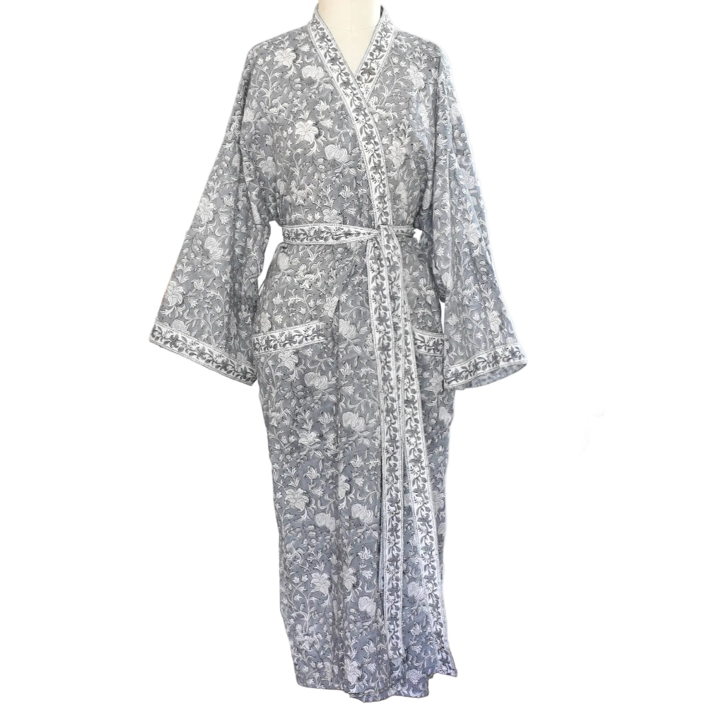 Pacific & Rose Cotton Voile Kimono Robes