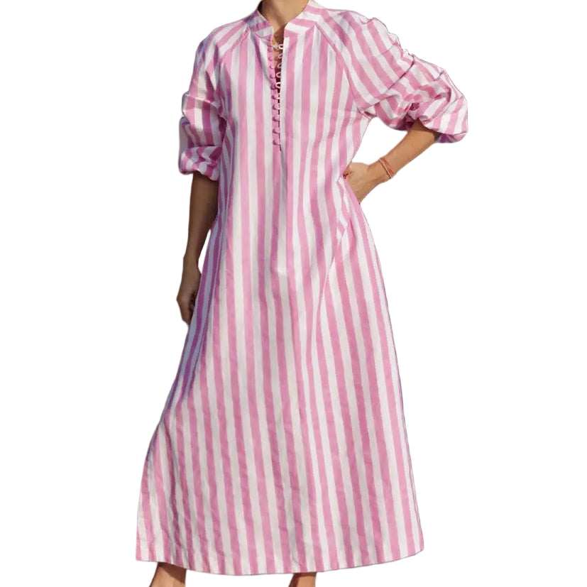 Maison Marigold Cabana Stripe Positano Kaftan