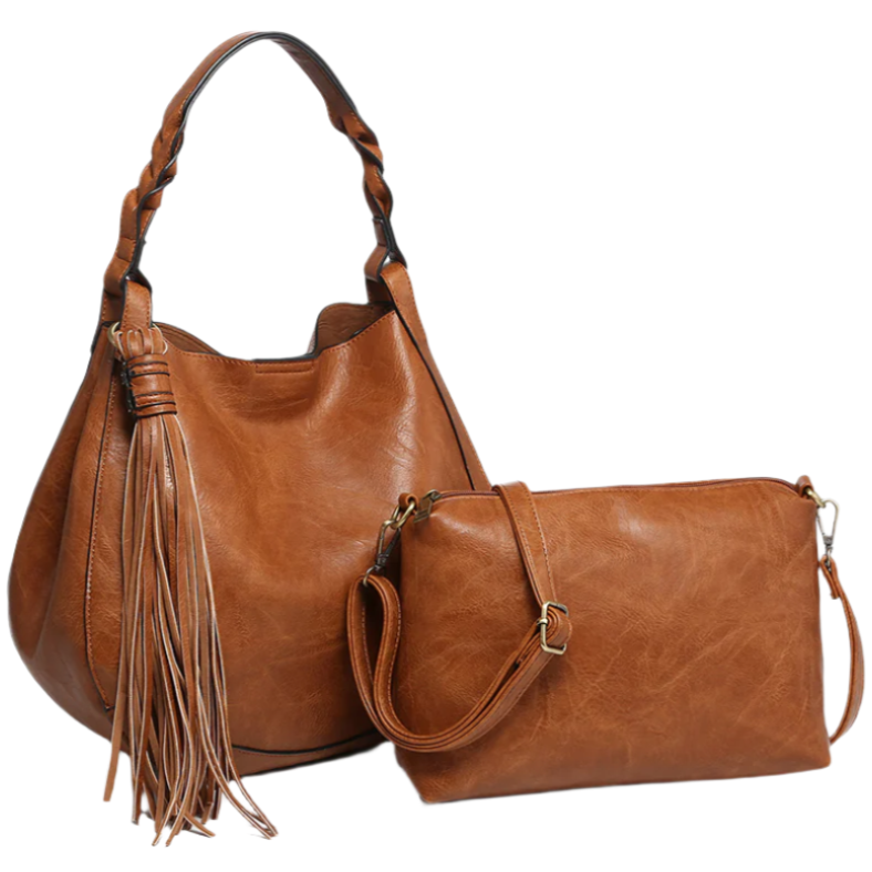 Jen & Co. Eloise Tassel Hobo Bag