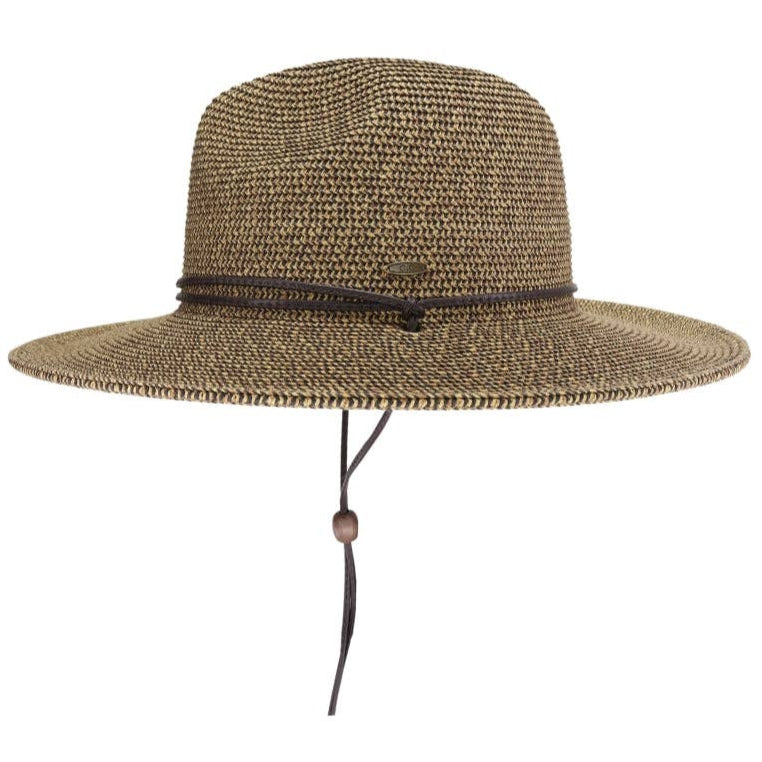 CC Wide Brim Corded Panama Sun Hat