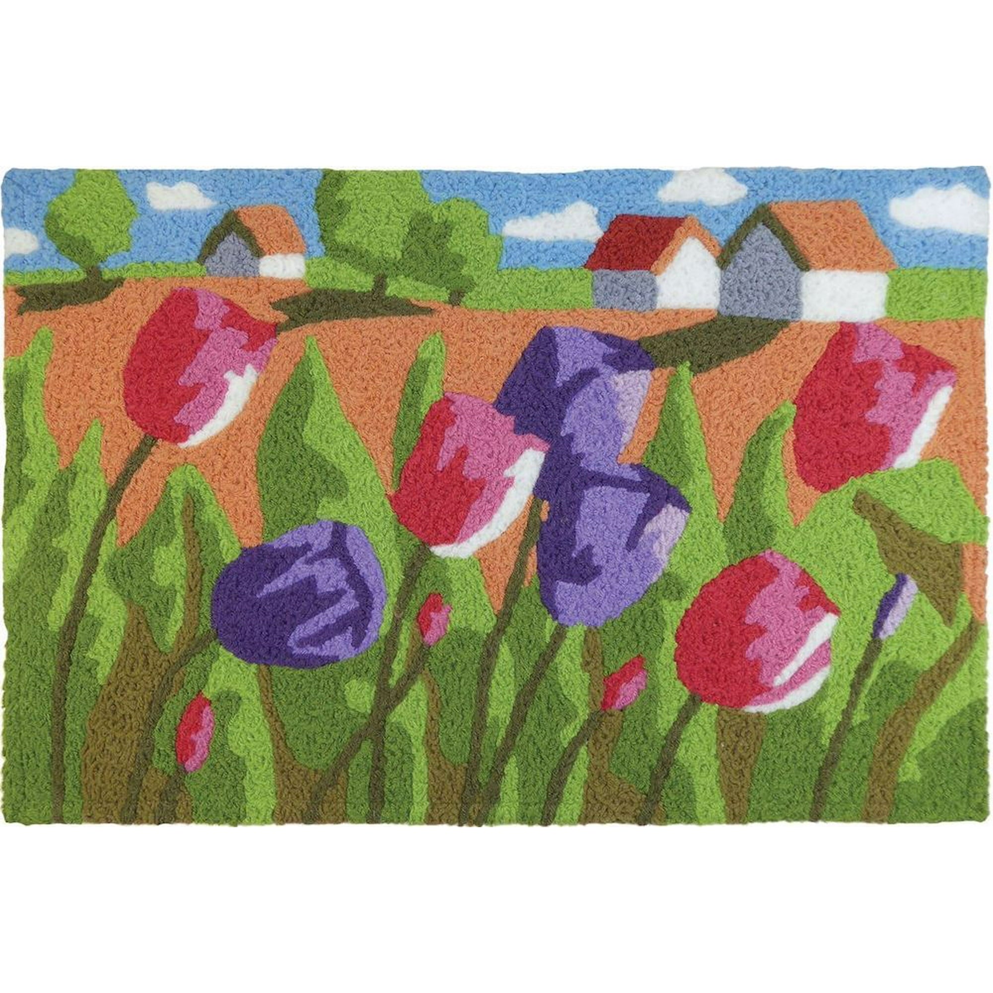 Jellybean Floral Themed Rugs