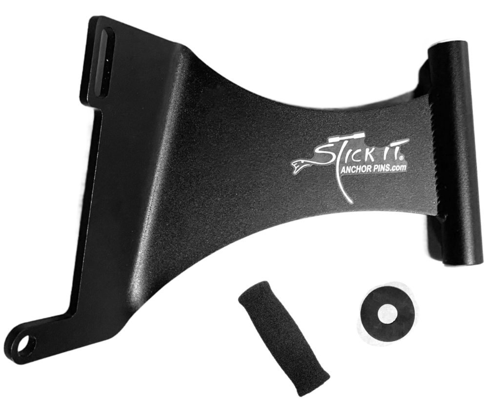 Stick-It Aluminum Anchor Pin Motor Mount Bracket