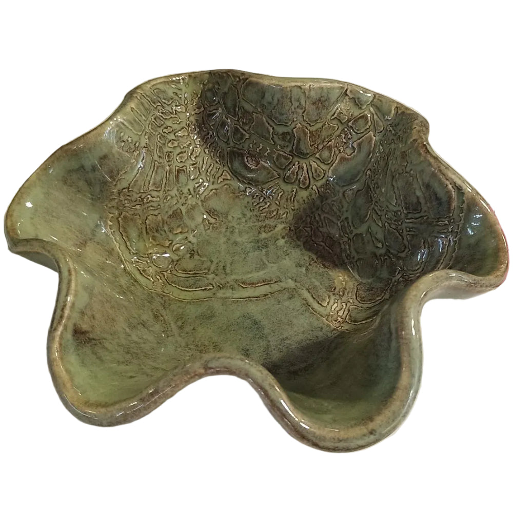 Prodigal Pottery Mini Blossom Stoneware Bowl - 6"