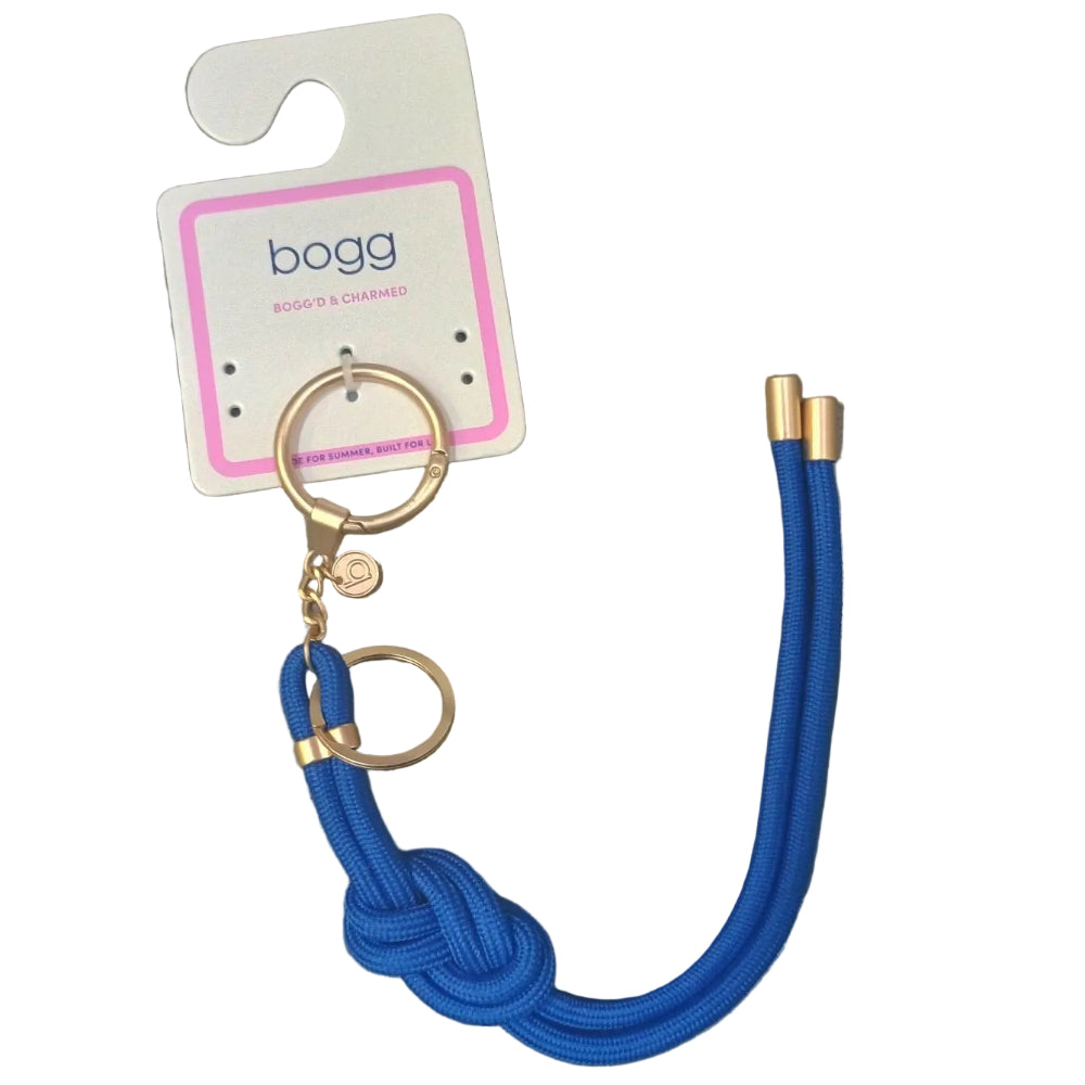 BOGG'd & Charmed Nautical Rope Knot Tassel Keychain - 14"
