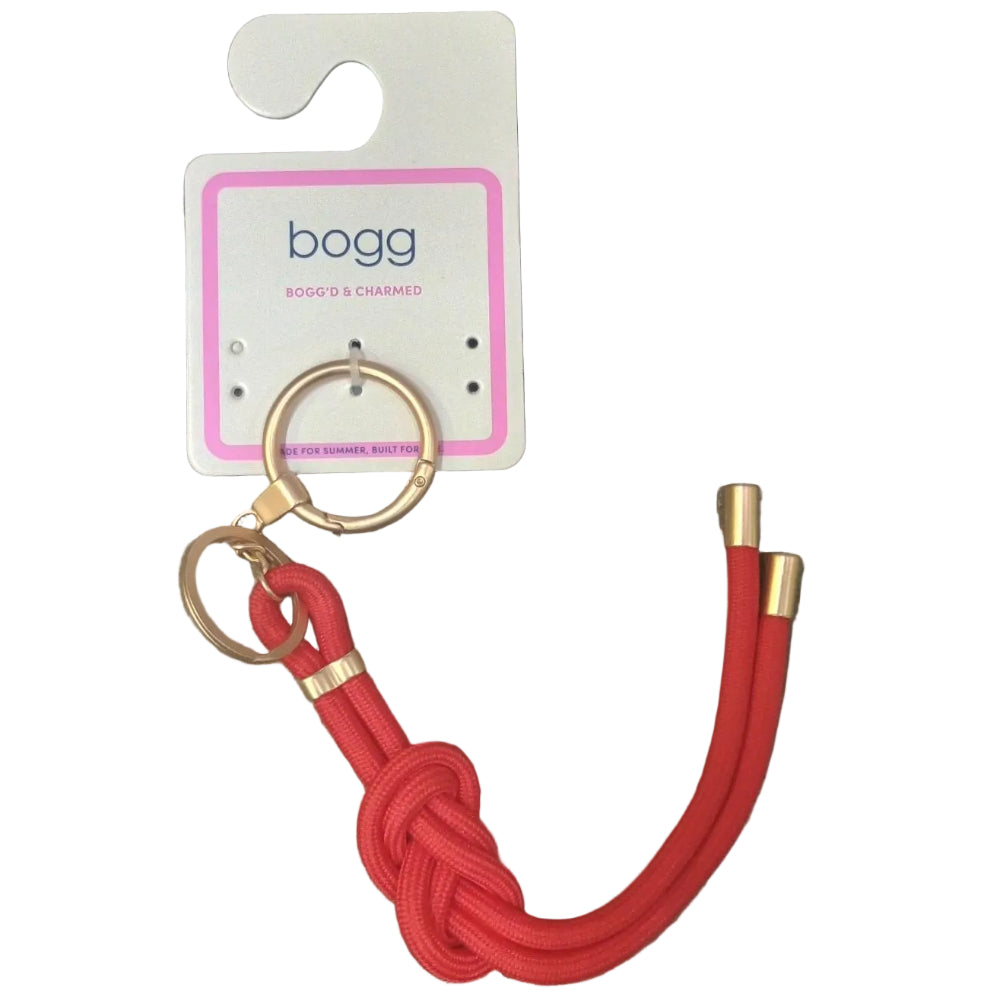 BOGG'd & Charmed Nautical Rope Knot Tassel Keychain - 14"