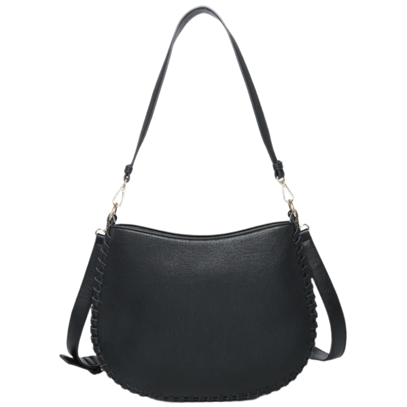 Jen & Co. Raquel Whipstich Crossbody Saddle Bag