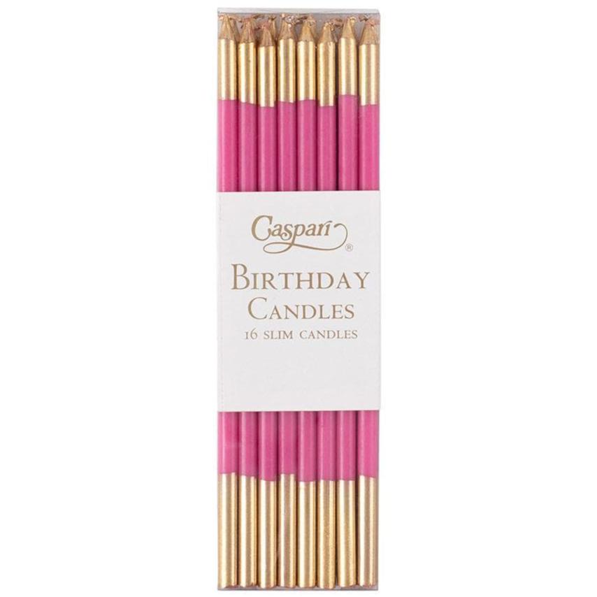 Caspari Slim Birthday Candles - 16 pc.