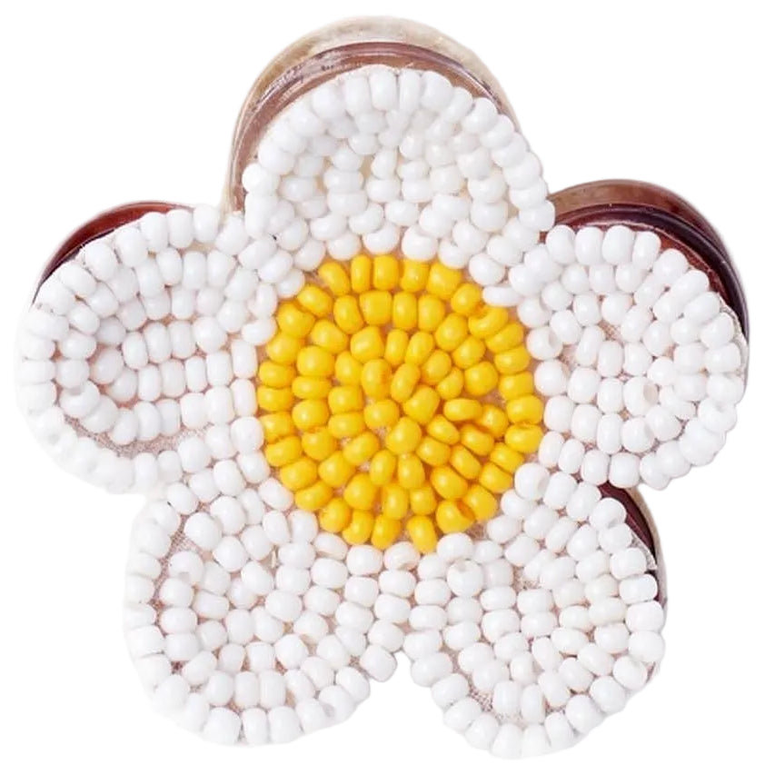 Ink + Alloy Molly Beaded Floral Hair Clips