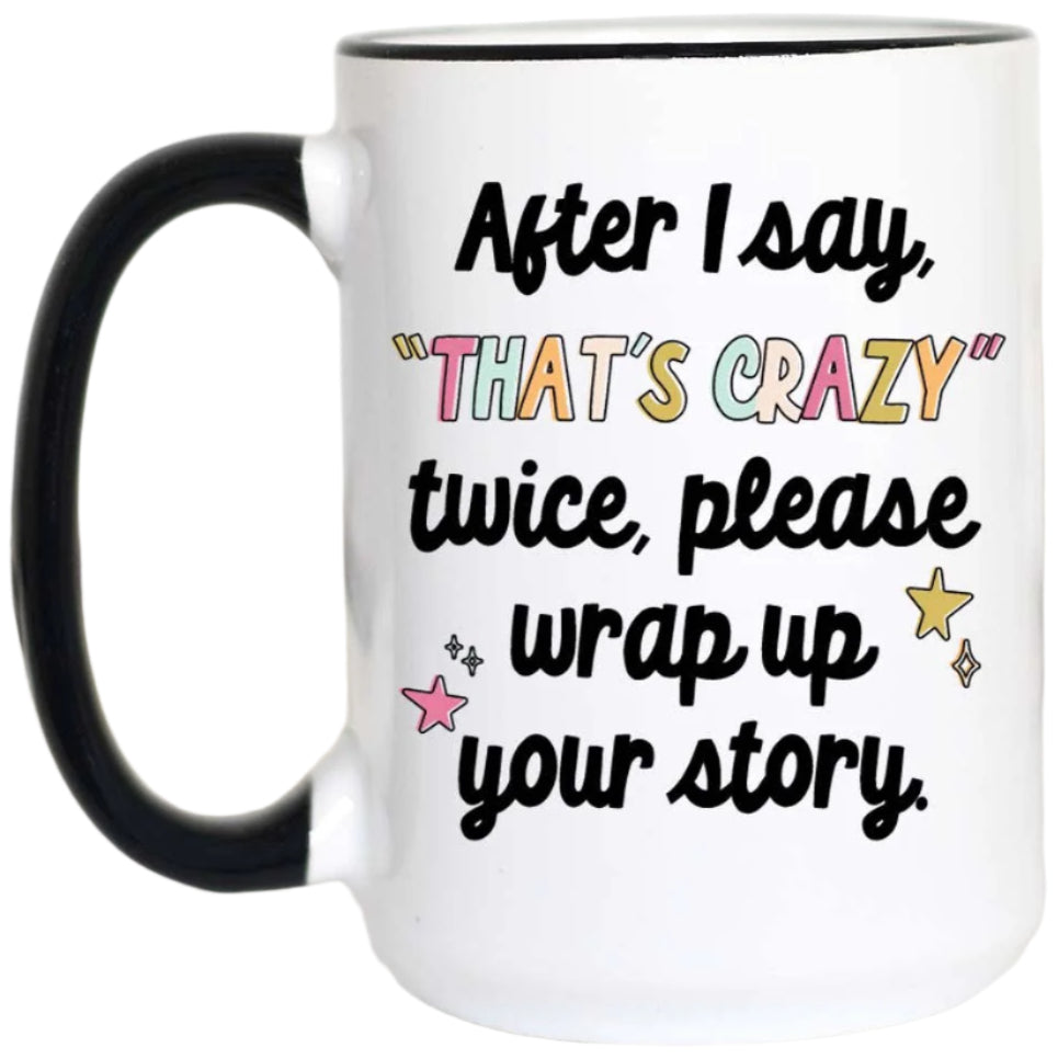 Mugsby Sarcastic & Funny Ceramic Mugs - 15 oz.