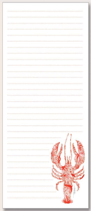 Amanda Klein Magnetic Refrigerator Notepads - 3.5" x 9"