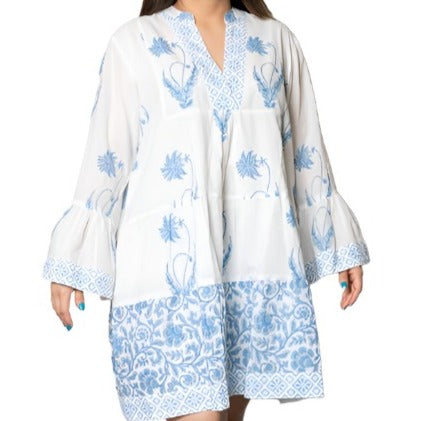 Cotton-Lined Floral Summer Dress Cotton-Lined Floral Summer Dress