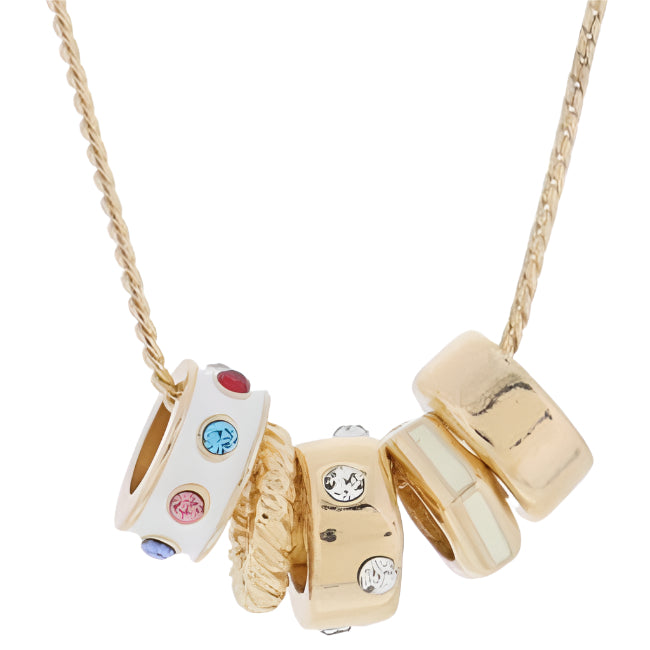 Jane Marie Ring Charm Cluster Necklaces
