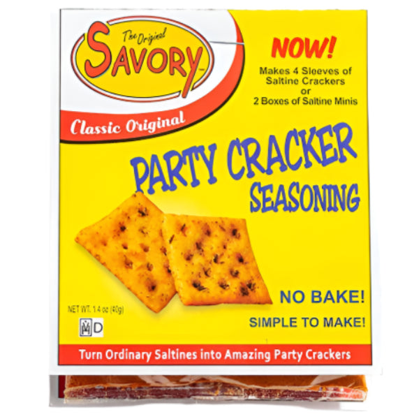 Savory Party Cracker Seasoning Mixes